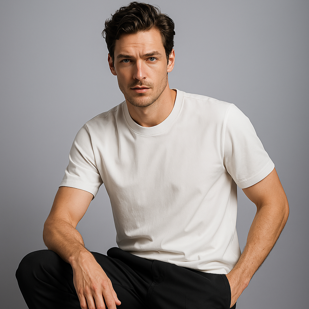 T-shirt Uomo Manica Corta Leggera Traspirante Comfort Casual - Vesarelli