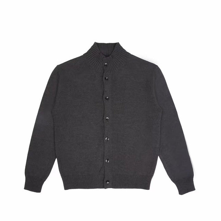 Maglione Uomo Maglia Estiva Collo a Scialle Slim Abbottonatura - Vesarelli