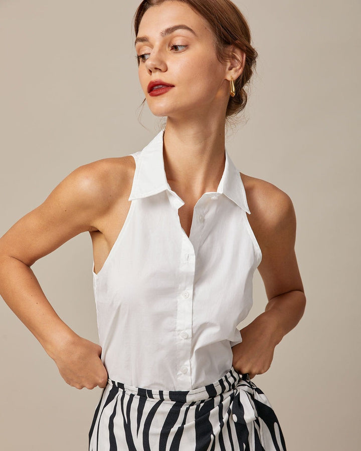 T-shirt Donna Cotone Colletto Classico