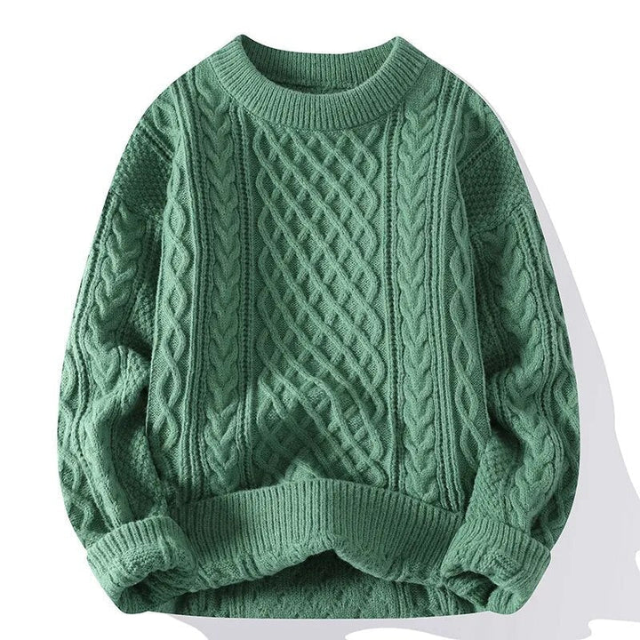 Maglione Uomo Vintage in Lana Caldo Stile Retrò