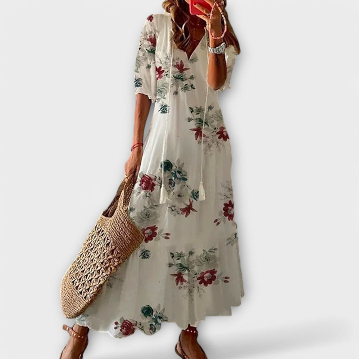 Abito Maxi Donna Linea Allungante Elegante