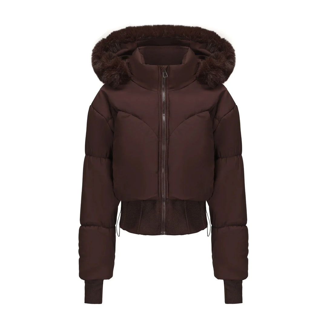 Piumino Donna Invernale con Cappuccio Rimovibile - Vesarelli