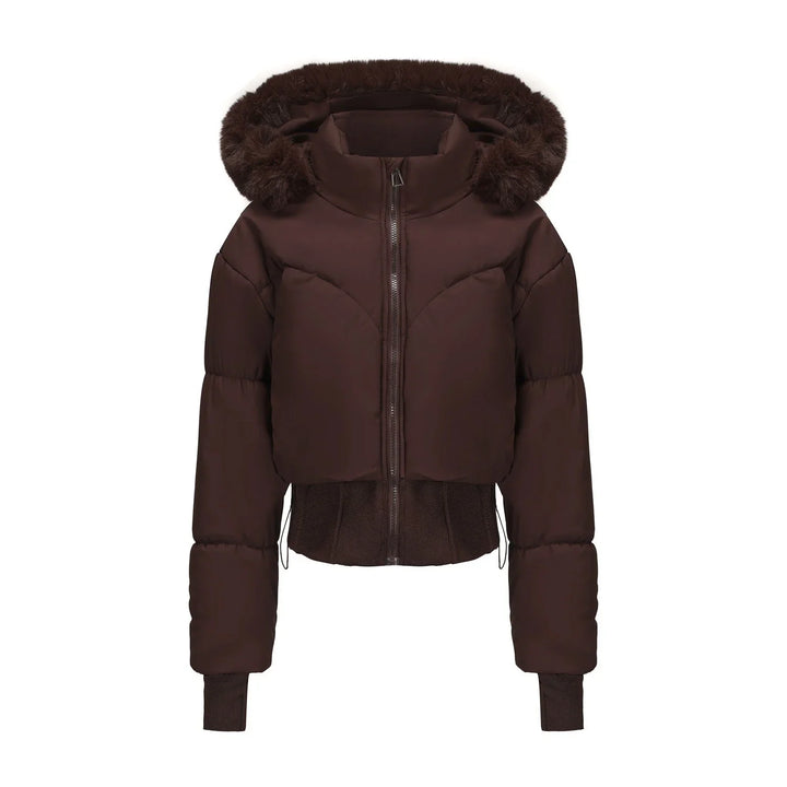Piumino Donna Invernale con Cappuccio Rimovibile - Vesarelli