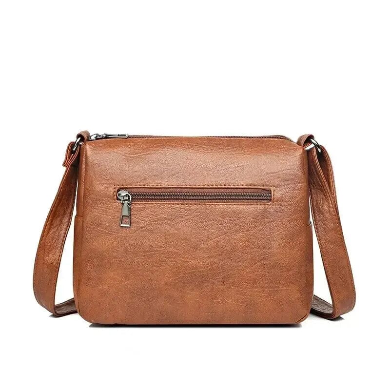 Borsa Tracolla Donna in Pelle Morbida Stile Vintage