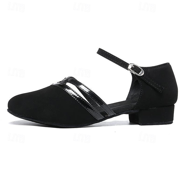 Scarpe da Ballo Donna in Pelle Scamosciata Leggere Flessibili