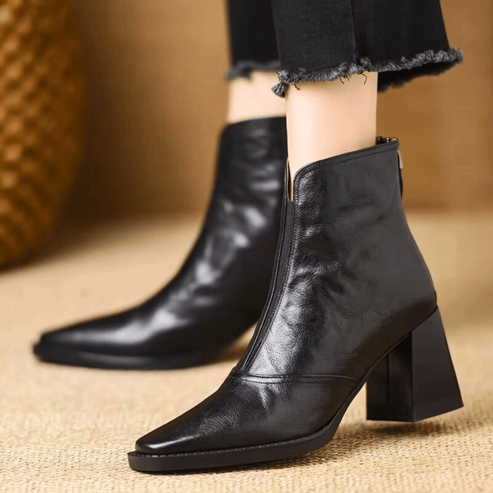 Stivali Donna Eleganti Comodi Pelle Morbida