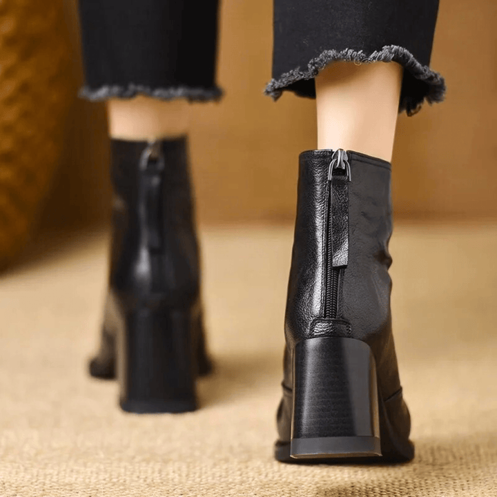 Stivali Donna Eleganti Comodi Pelle Morbida
