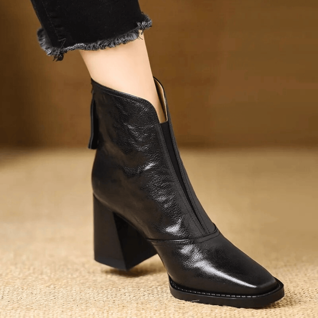 Stivali Donna Eleganti Comodi Pelle Morbida - Vesarelli