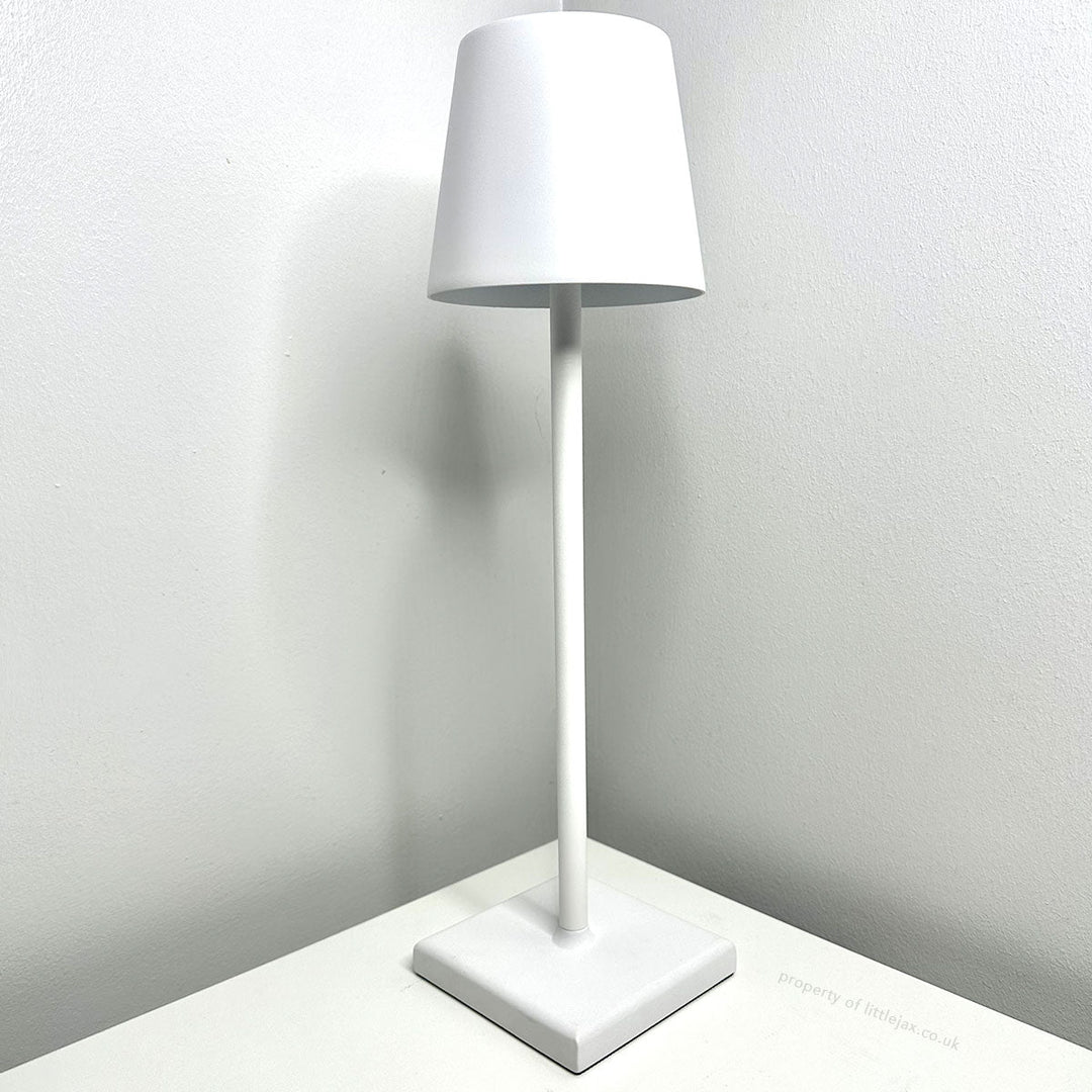 Lampada da Tavolo LED Ricaricabile Senza Fili Design Minimalista