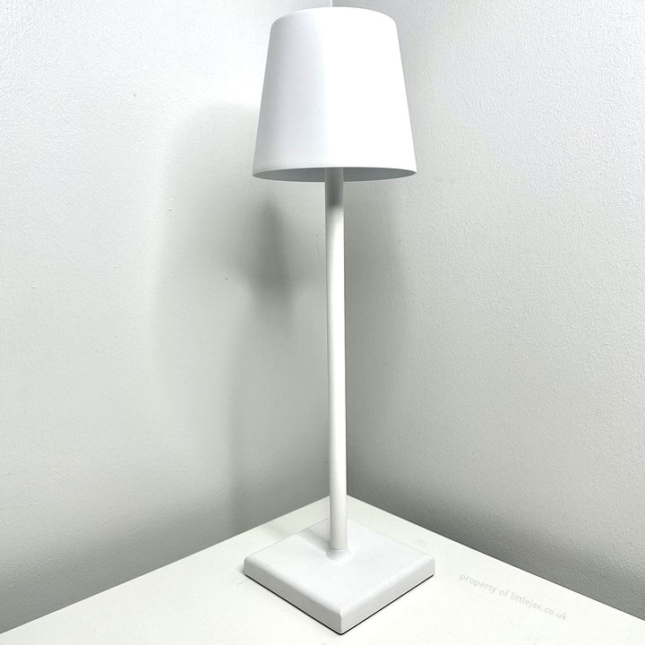 Lampada da Tavolo LED Ricaricabile Senza Fili Design Minimalista