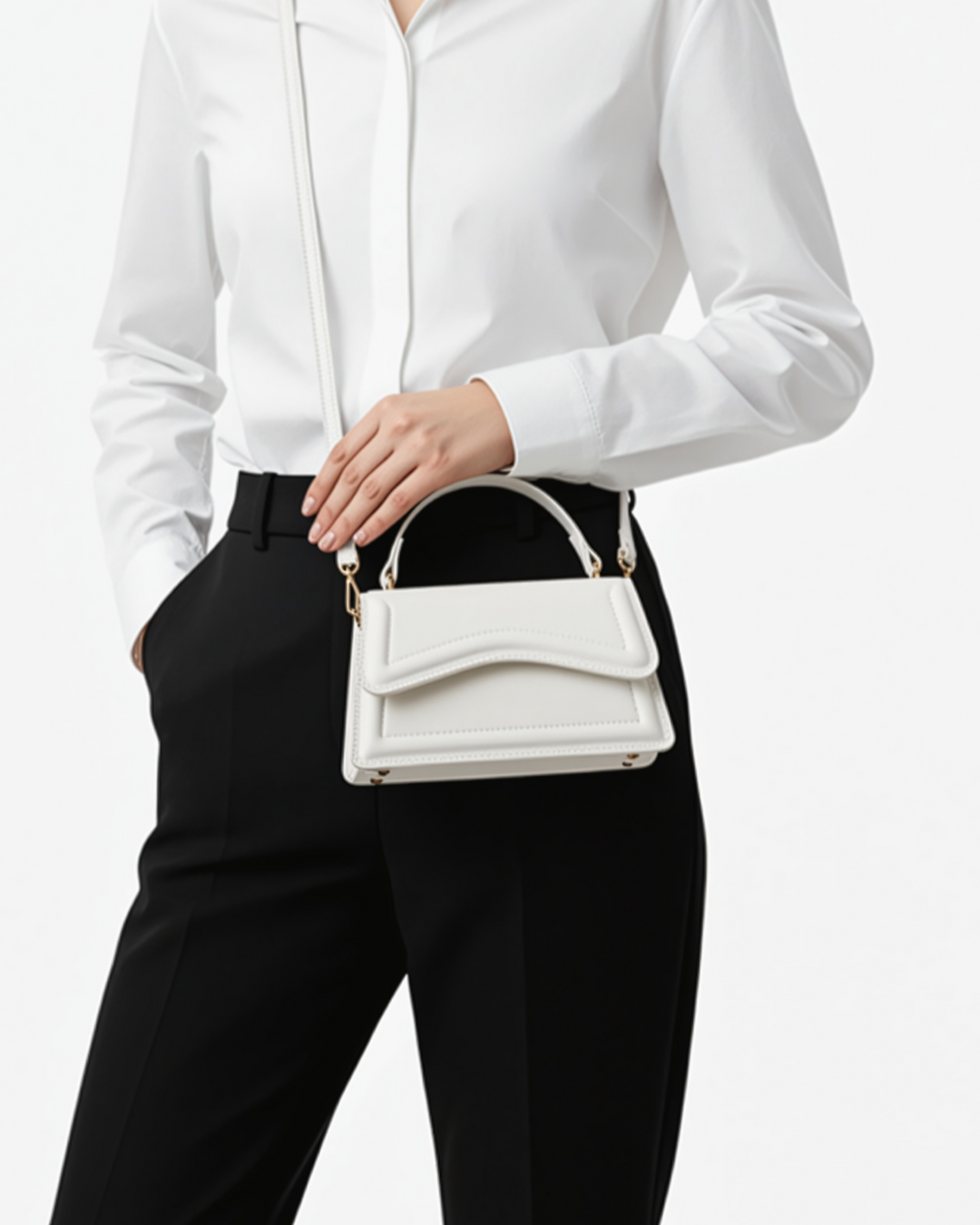 Borsa Donna Compatta Materiale Resistente Funzionale - Vesarelli