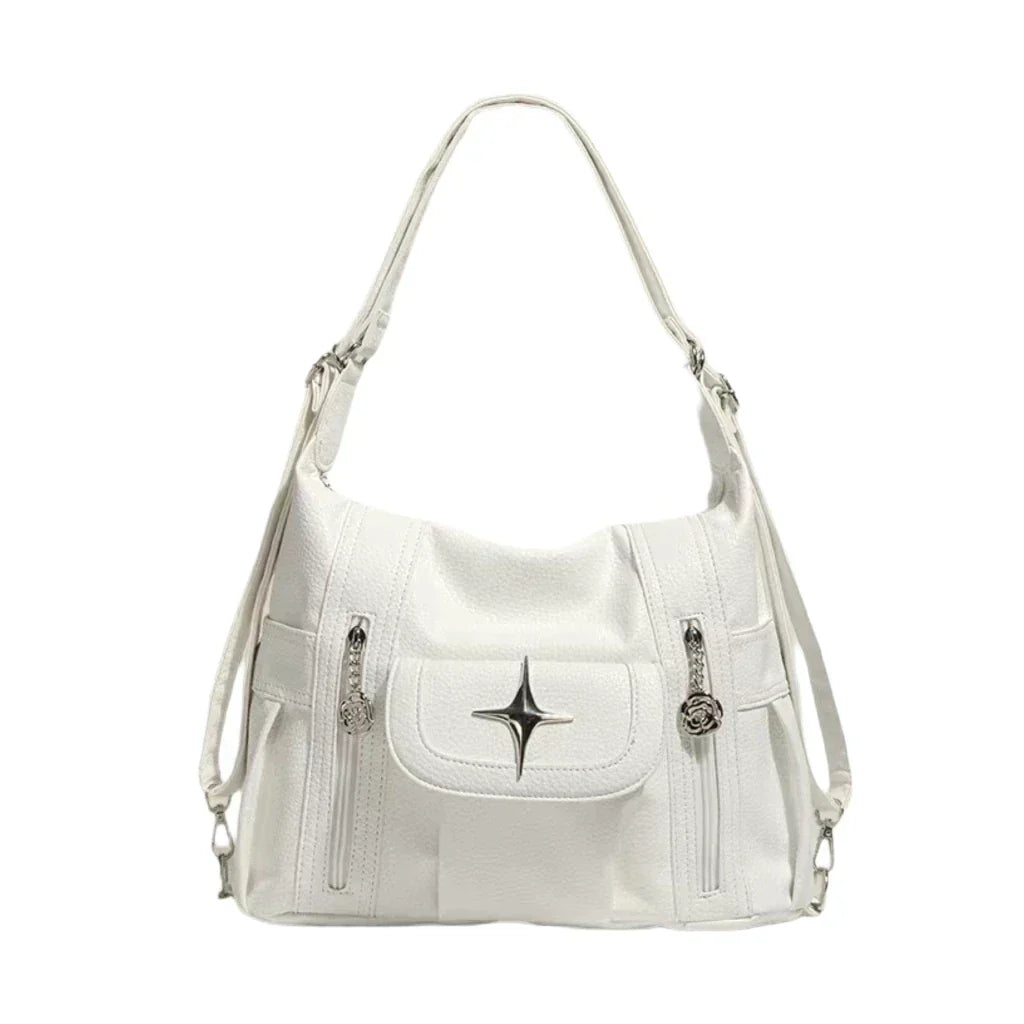Borsa Zaino Donna Estiva Vintage Tracolla Regolabile - Vesarelli