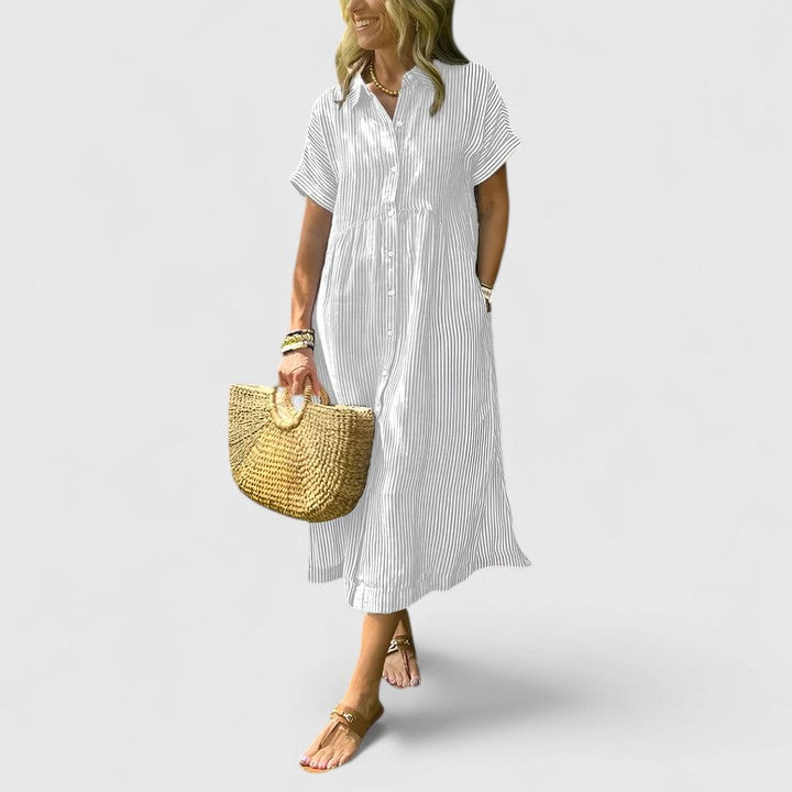 Abito Donna Linea Libera Comodo Vestibilità Ampia