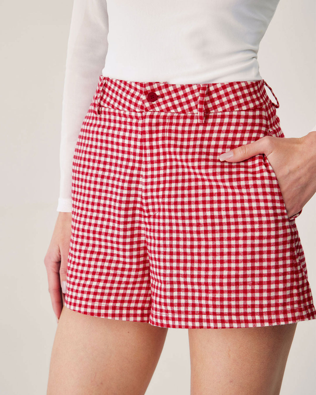 Short Donna Vita Alta Elegante