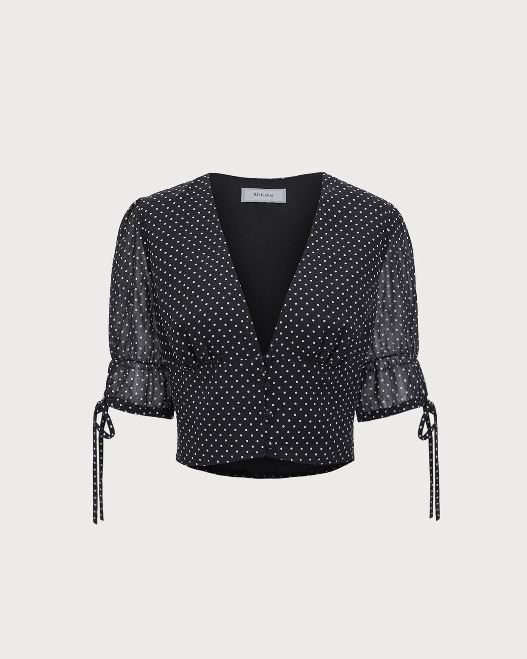 T-shirt Donna in Cotone Pois Classica