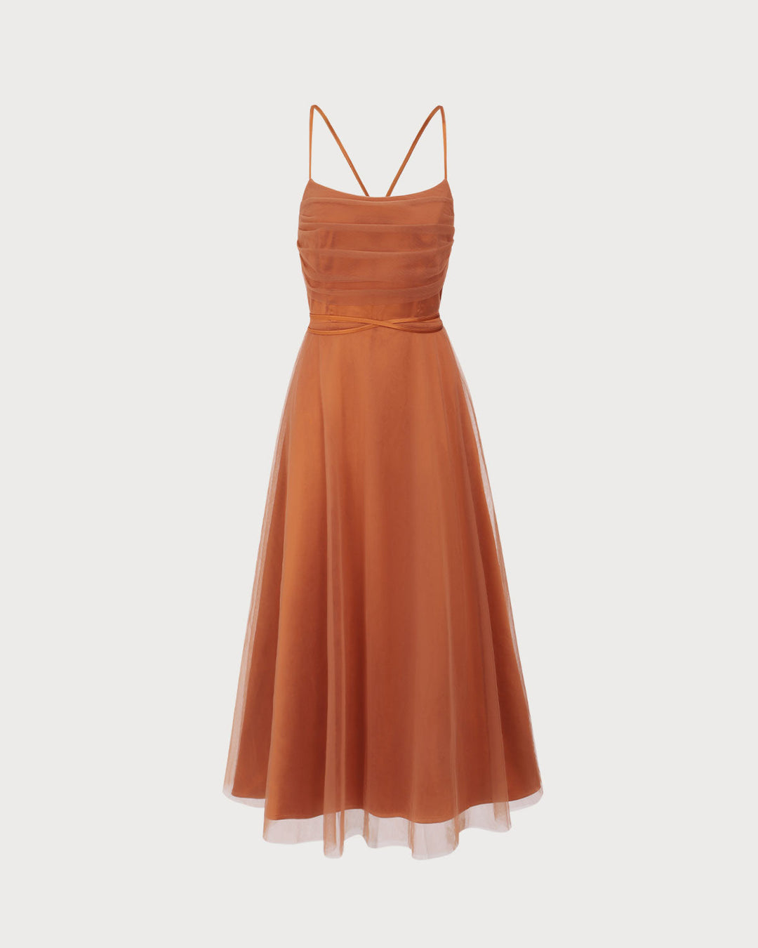 Abito Midi Donna Elegante Vestibilità Regolare