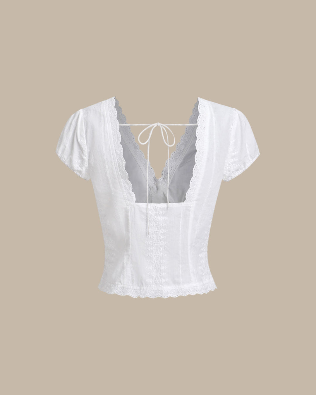 T-shirt Donna Maniche Corte Stile Raffinato - Vesarelli