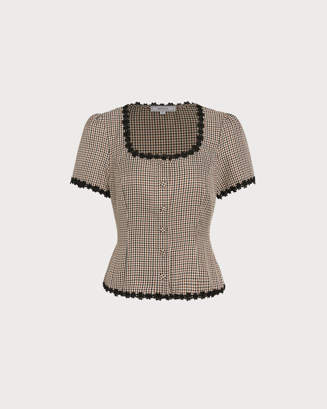 T-shirt Donna Scollo Quadrato Vestibilità Raffinata - Vesarelli