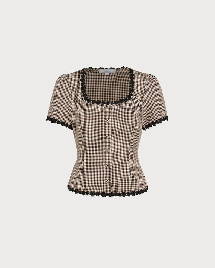 T-shirt Donna Scollo Quadrato Vestibilità Raffinata - Vesarelli
