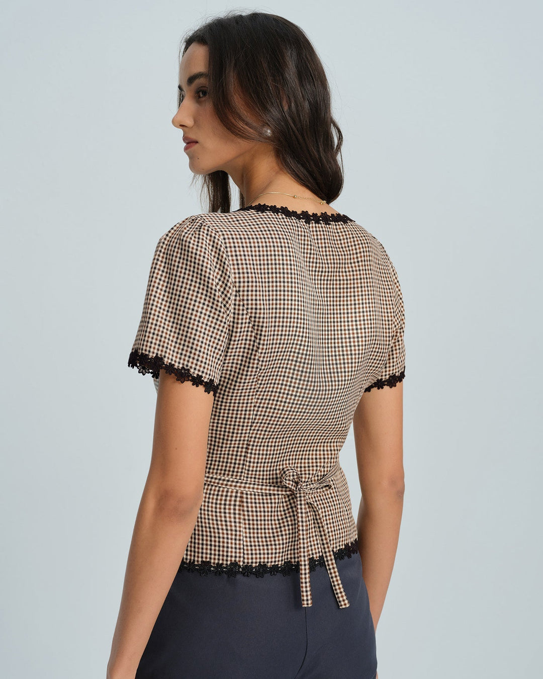 T-shirt Donna Scollo Quadrato Vestibilità Raffinata - Vesarelli