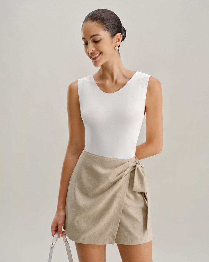Short Skort Donna Elegante e Femminile