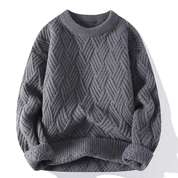Maglione Uomo Vintage in Lana Caldo Stile Retrò - Vesarelli