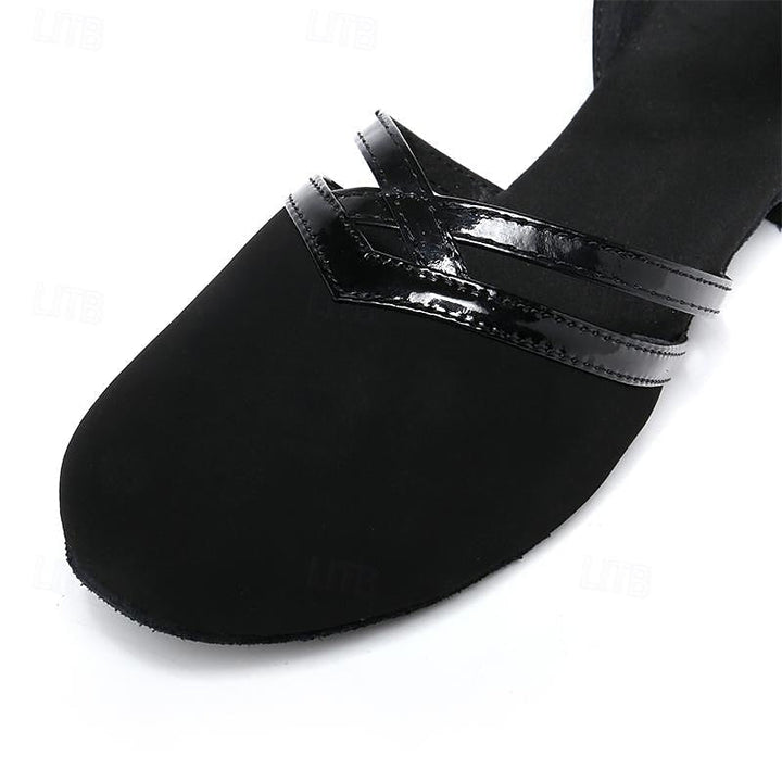 Scarpe da Ballo Donna in Pelle Scamosciata Leggere Flessibili