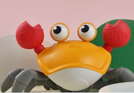 Giocattolo Bambino a Forma di Granchio con Musica e Luci Colorate