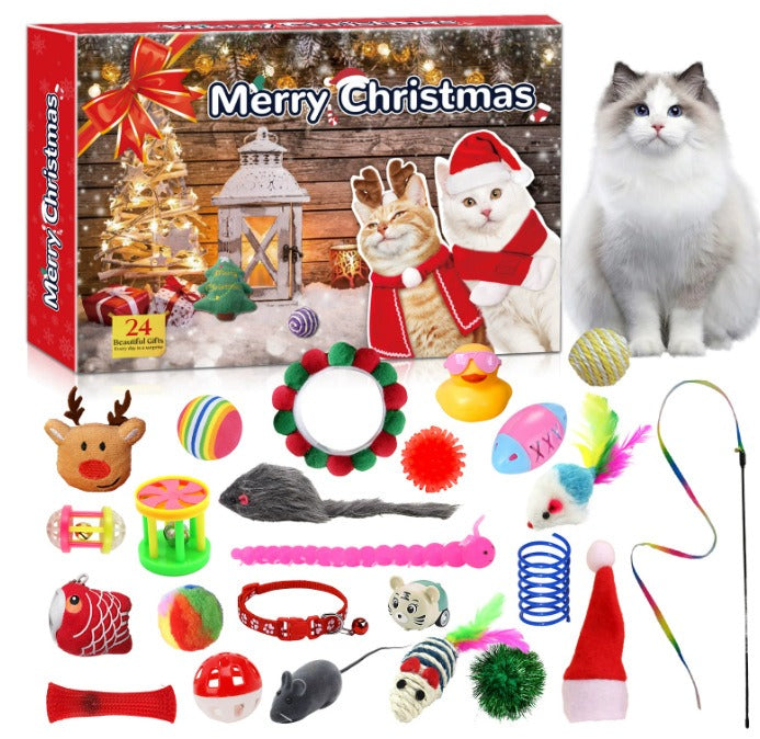Calendario Avvento Gatto Interattivo Giocattoli Dolcetti