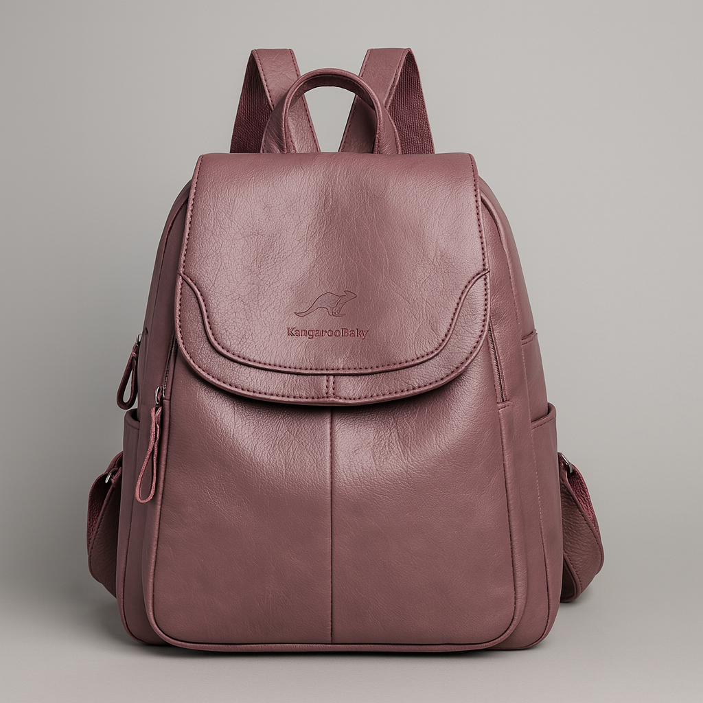 Zaino Donna in Pelle Antifurto Stile Elegante - Vesarelli
