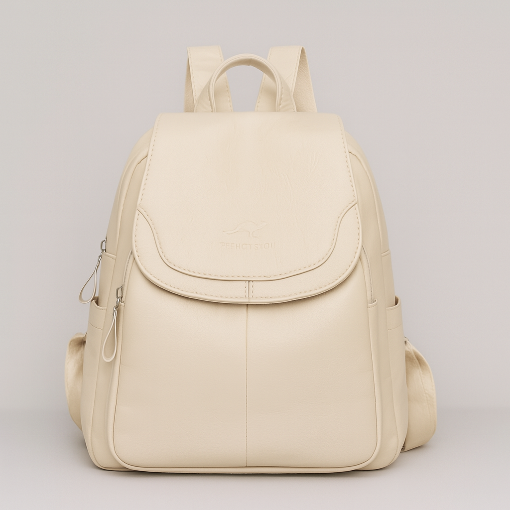 Zaino Donna in Pelle Antifurto Stile Elegante - Vesarelli