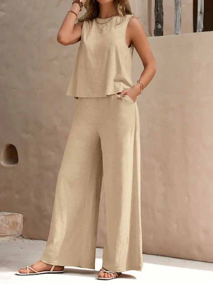 Completo Donna e Pantaloni Casual Vestibilità Comoda