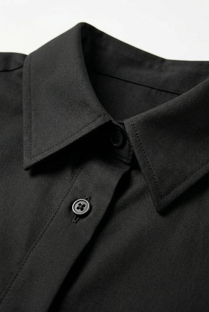 Camicia Donna Bottoni Maniche Lunghe Vestibilità Classica