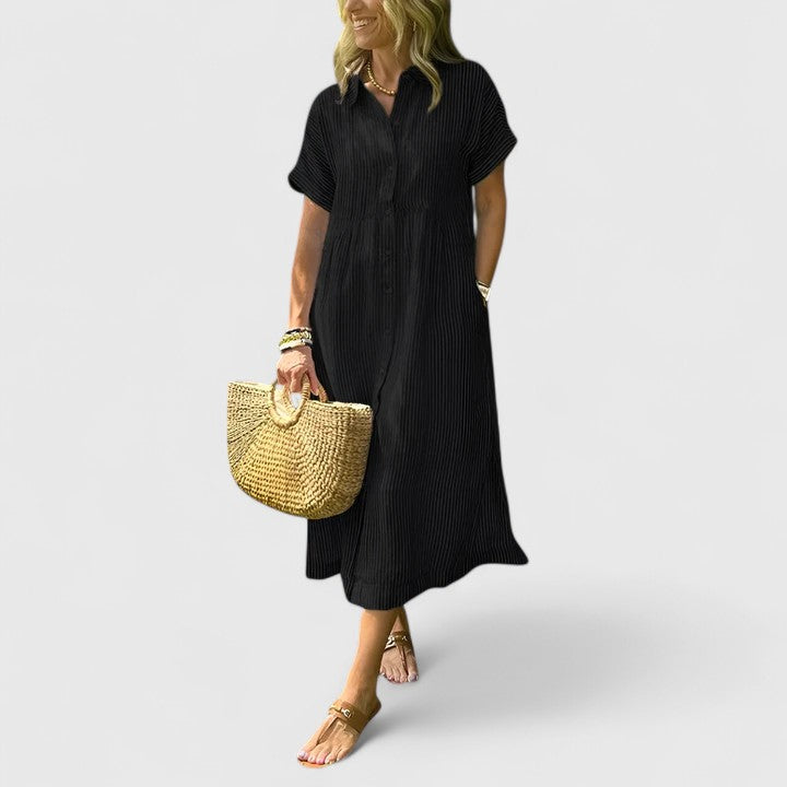 Abito Donna Linea Libera Comodo Vestibilità Ampia