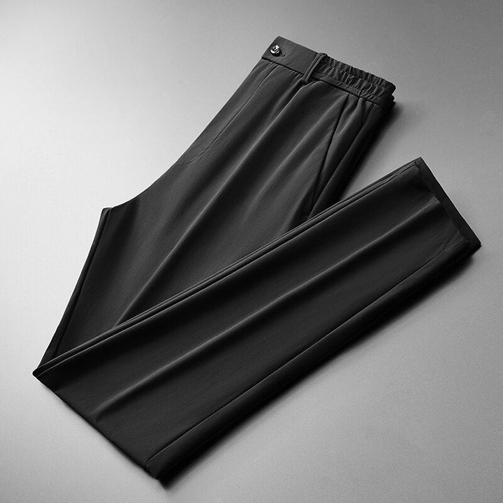 Pantaloni Uomo Stretch Comfort Business Vestibilità Regolare